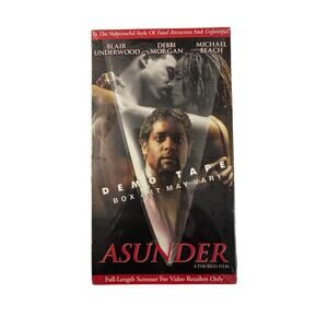 Asunder VHS Tim Reid Film 1999 Full Length Screening Cassette New Sealed